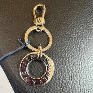 Dooney & Bourke Silver Ring Key Holder
